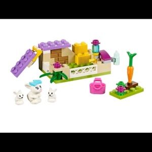 LEGO Bunny and baby - Purple, Yellow, Green